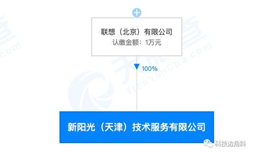 聯想成立新陽光技術服務公司，拓展集成電路與信息系統集成業務